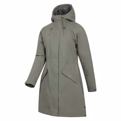 Mountain Warehouse Womens/Ladies Polperro Lightweight Padded Waterproof Jacket - 8 UK, Khaki Green