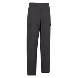 Mountain Warehouse Mens Delta Stretch Cargo Trousers - 42S, Black