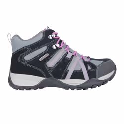 Mountain Warehouse Womens/Ladies Direction II Leather Waterproof Wide Walking Boots - 7 UK, Grey