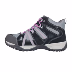 Mountain Warehouse Womens/Ladies Direction II Leather Waterproof Wide Walking Boots - 7 UK, Grey