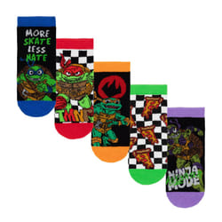 Teenage Mutant Ninja Turtles Boys More Skate Less Hate Socks - 9 UK Child-12 UK Child, Multicoloured