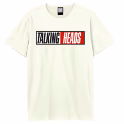 Amplified Unisex Adult True Stories Talking Heads T-Shirt - M, Vintage White