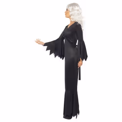 Smiffys Womens/Ladies Midnight Vampire Costume - L, Black