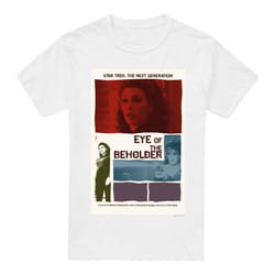 Star Trek Mens The Next Generation Season 7 Episode 18 T-Shirt - L, White