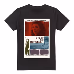 Star Trek Mens The Next Generation Season 7 Episode 18 T-Shirt - S, Black