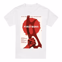 Star Trek Mens The Next Generation Season 7 Episode 21 T-Shirt - M, White