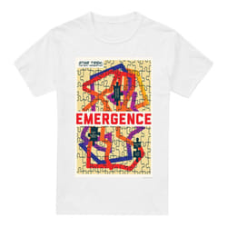 Star Trek Mens The Next Generation Season 7 Episode 23 T-Shirt - M, White