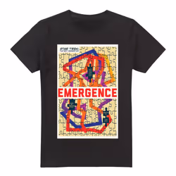Star Trek Mens The Next Generation Season 7 Episode 23 T-Shirt - S, Black