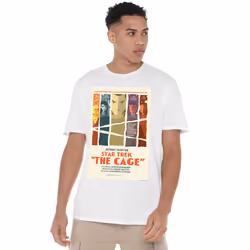 Star Trek Mens The Original Series Episode 80 T-Shirt - S, White