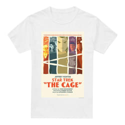 Star Trek Mens The Original Series Episode 80 T-Shirt - 5XL, White