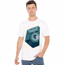 Star Trek Mens The Next Generation Season 6 Episode 9 T-Shirt - S, White