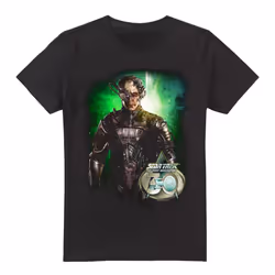 Star Trek Mens Borg 30 T-Shirt - XL, Black