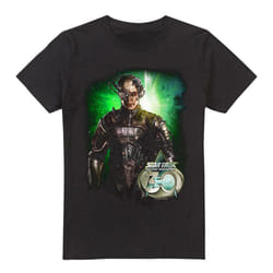 Star Trek Mens Borg 30 T-Shirt - XL, Black