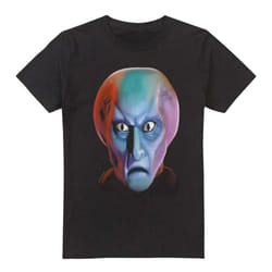 Star Trek Mens Balok Head T-Shirt - 5XL, Black