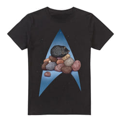 Star Trek Mens Five Year Nap T-Shirt - M, Black