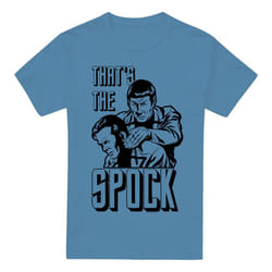 Star Trek Mens That's the Spock T-Shirt - M, Carolina Blue