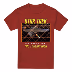 Star Trek Mens The Tholian Web T-Shirt - L, Cardinal