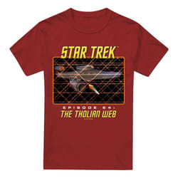 Star Trek Mens The Tholian Web T-Shirt - L, Cardinal