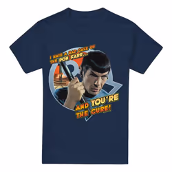 Star Trek Mens Pon Farr T-Shirt - M, Navy