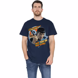 Star Trek Mens Pon Farr T-Shirt - M, Navy