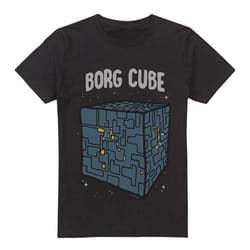 Star Trek Mens The Tritanium T-Shirt - L, Black