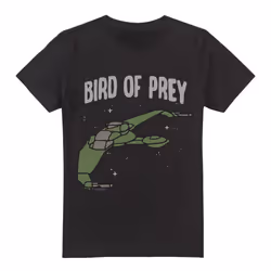Star Trek Mens The Bird of War T-Shirt - M, Black