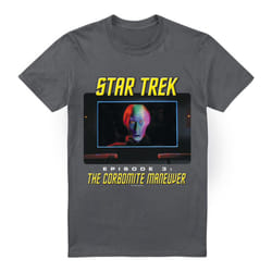 Star Trek Mens The Corbomite Maneuver T-Shirt - 3XL, Charcoal
