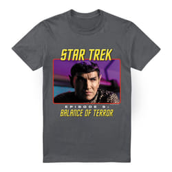 Star Trek Mens Balance of Terror T-Shirt - 3XL, Charcoal