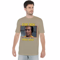Star Trek Mens Space Seed T-Shirt - 3XL, Safari Green