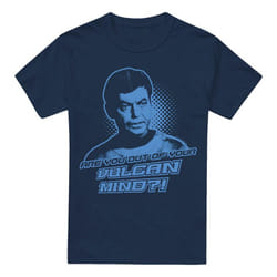 Star Trek Mens Vulcan Mind T-Shirt - 3XL, Navy