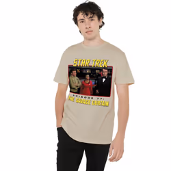 Star Trek Mens The Savage Curtain T-Shirt - XXL, Sand