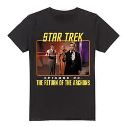 Star Trek Mens Episode 22 T-Shirt - XL, Black