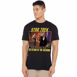 Star Trek Mens Episode 22 T-Shirt - XL, Black