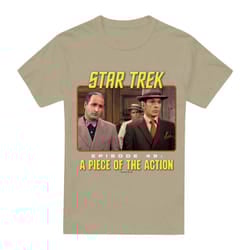 Star Trek Mens Episode 49 T-Shirt - XXL, Safari Green