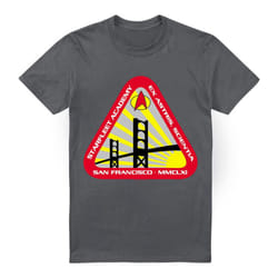 Star Trek Mens Starfleet Academy T-Shirt - 3XL, Charcoal