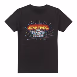 Star Trek Mens Khan Logo T-Shirt - 3XL, Black