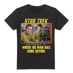 Star Trek Mens Episode 2 T-Shirt - XXL, Black