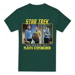 Star Trek Mens Episode 67 T-Shirt - XL, Hunter Green