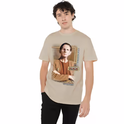 Star Trek Mens Odo T-Shirt - L, Sand