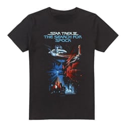 Star Trek Mens Search for Spock T-Shirt - M, Black