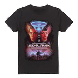 Star Trek Mens The Final Frontier T-Shirt - L, Black
