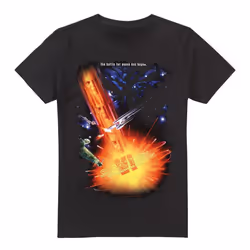 Star Trek Mens Undiscovered Country T-Shirt - M, Black