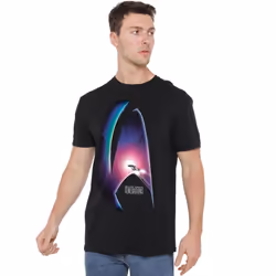 Star Trek Mens Generations T-Shirt - XXL, Black