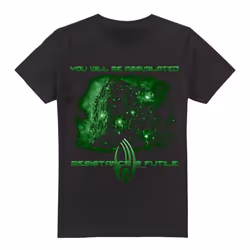 Star Trek Mens Assimilate T-Shirt - XL, Black