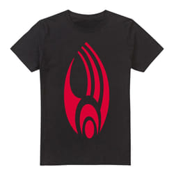 Star Trek Mens Borg Logo T-Shirt - XL, Black