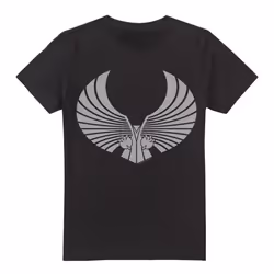 Star Trek Mens Romulan Logo T-Shirt - 5XL, Black