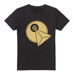 Star Trek Mens Vulcan Logo T-Shirt - XXL, Black