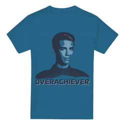 Star Trek Mens Overachiever T-Shirt - XXL, Slate