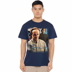 Star Trek Mens Doctor Phlox T-Shirt - 4XL, Navy