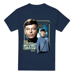 Star Trek Mens Leonard McCoy T-Shirt - 4XL, Navy